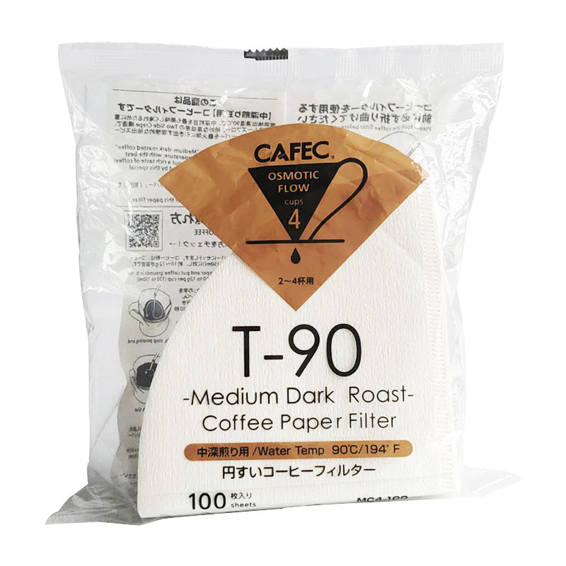 Cone paper filters, pack of 100