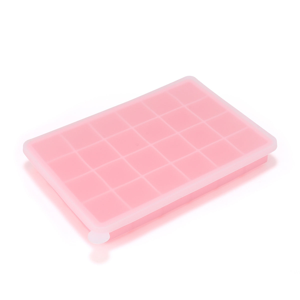 Ice cube tray, pink
