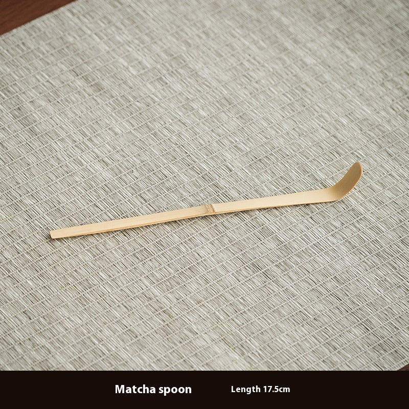 Bamboo matcha scoop (chashaku), 18 cm